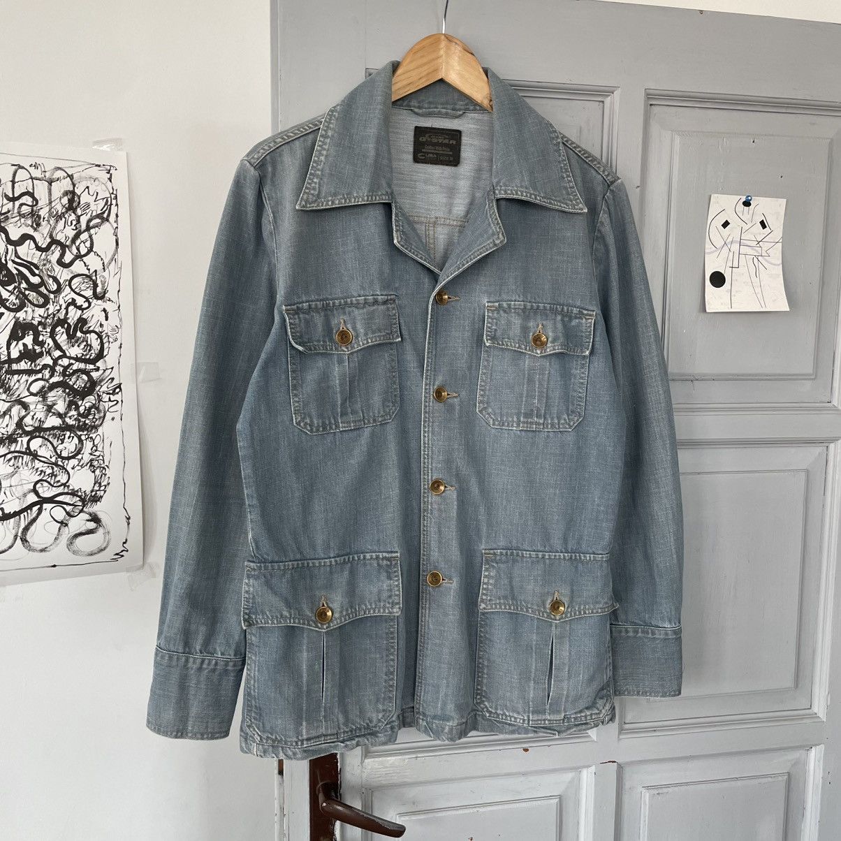 G-Star × Vintage Vintage 90’s G-star RAW Grafted with Pride Size M Y2k Size US M / EU 48-50 / 2 - 2 Thumbnail