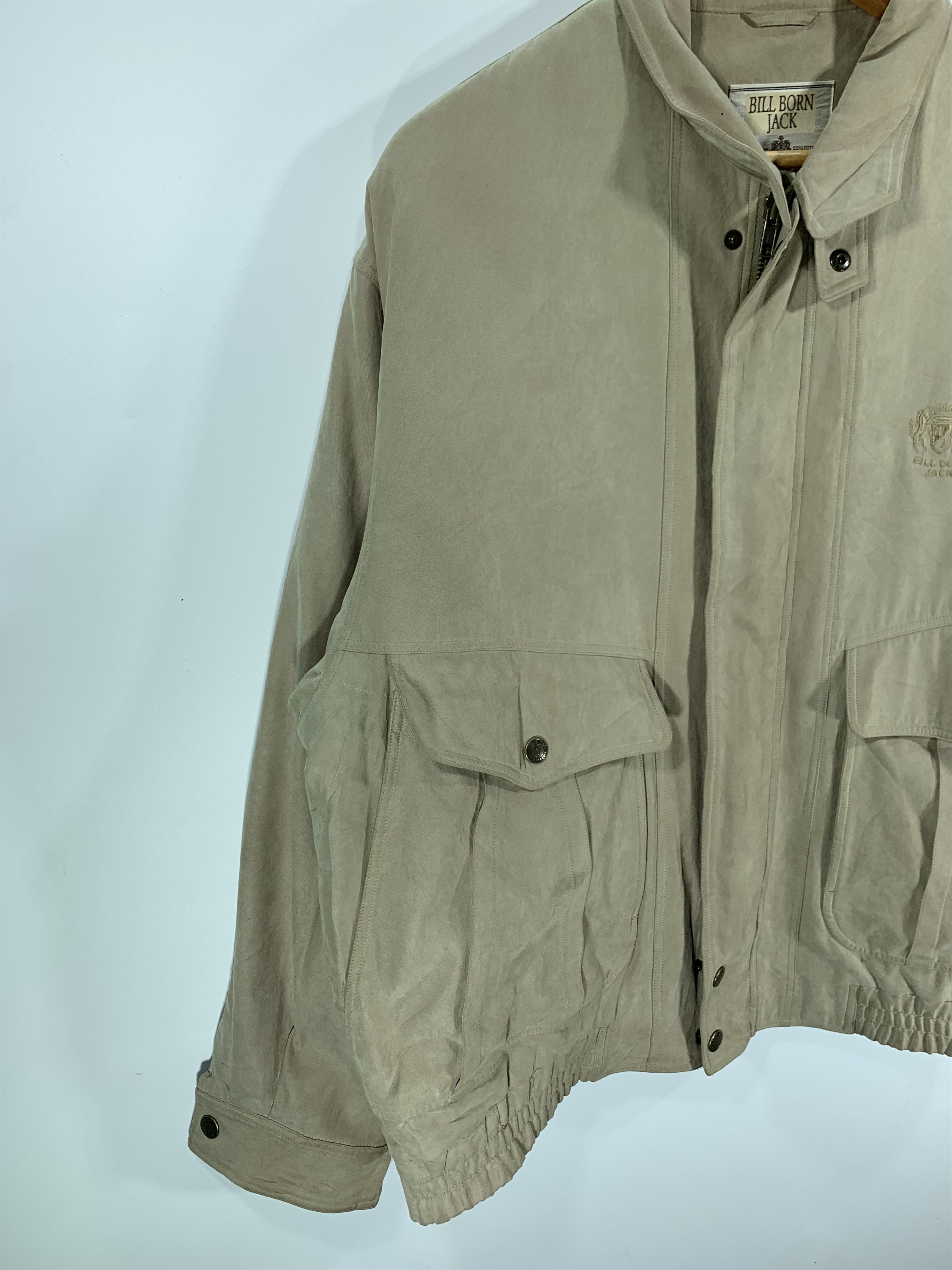 Japanese Brand × Vintage Vintage Bill Born Jacket Bomber Jacket Size US L / EU 52-54 / 3 - 3 Thumbnail