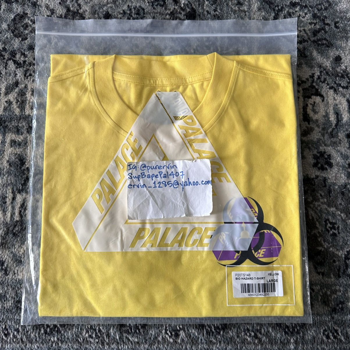 Palace BIO HAZARD T-SHIRT YELLOW size LARGE Size US L / EU 52-54 / 3 - 1 Thumbnail