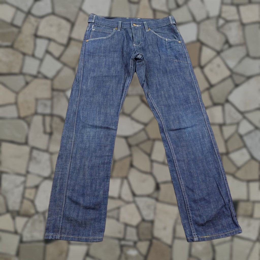 Levi's Levi's Jeans Men 32x30 Blue 511 Skinny Raw Denim Cinch Waist 5-Pocket Pocket Logo Zipper Button Size US 32 / EU 48 - 1 Thumbnail