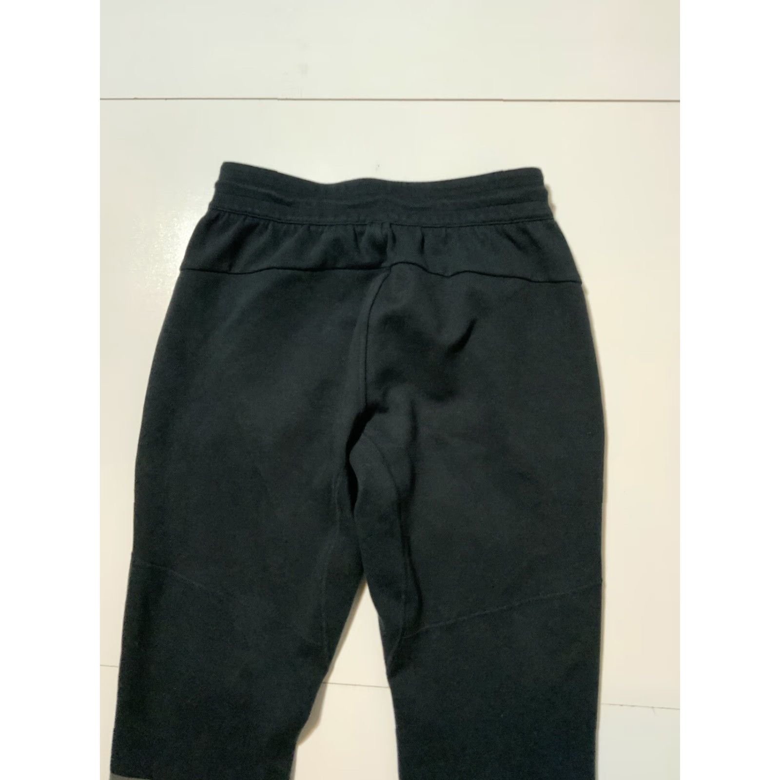 Vintage LEGENDS Black Performance Tech Gym Training Tapered Track Pants Sz. S Mens Slim Fit Regular Waist 28-34 Inseam 28 Pants Size US 29 - 6 Thumbnail