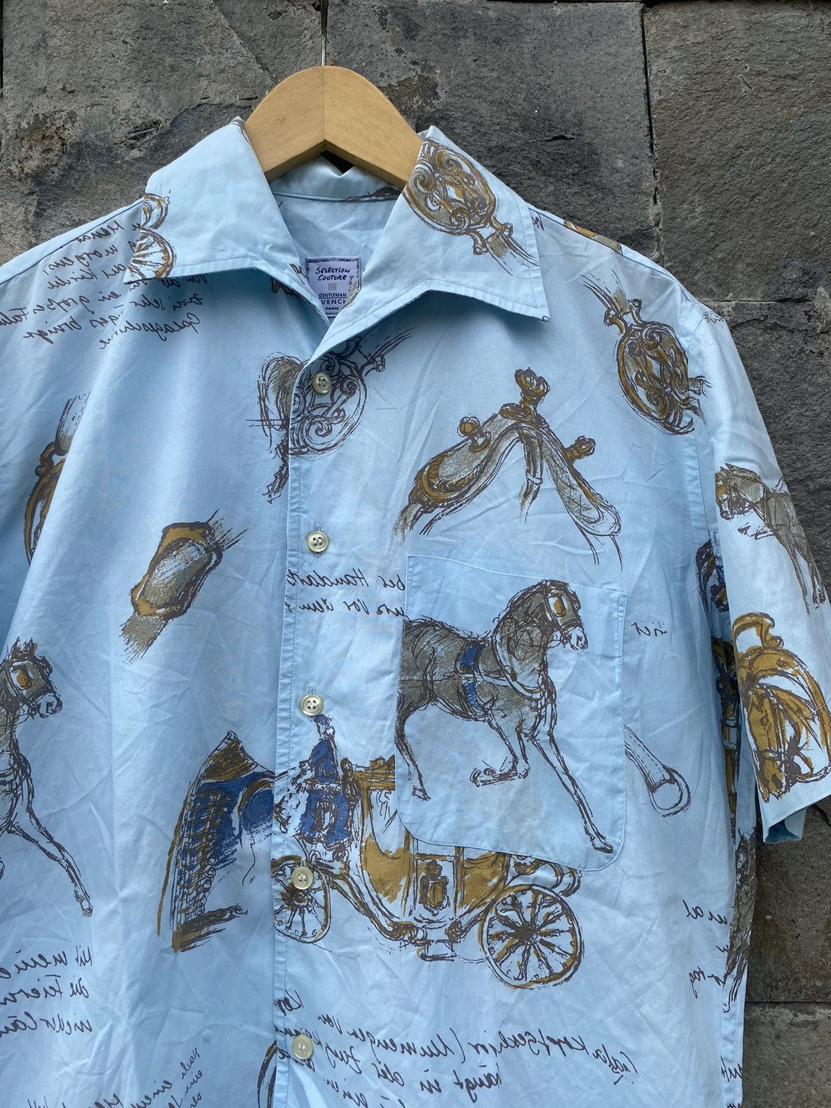 Givenchy Givenchy Multi Print Selection Couture Shirt Size US S / EU 44-46 / 1 - 3 Thumbnail