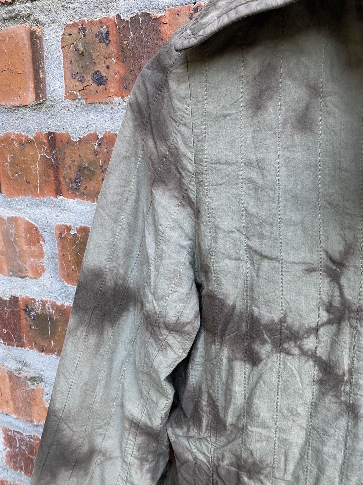 Issey Miyake 2000s Slow Gun Japan Marble Long Jacket Size S / US 4 / IT 40 - 7 Thumbnail