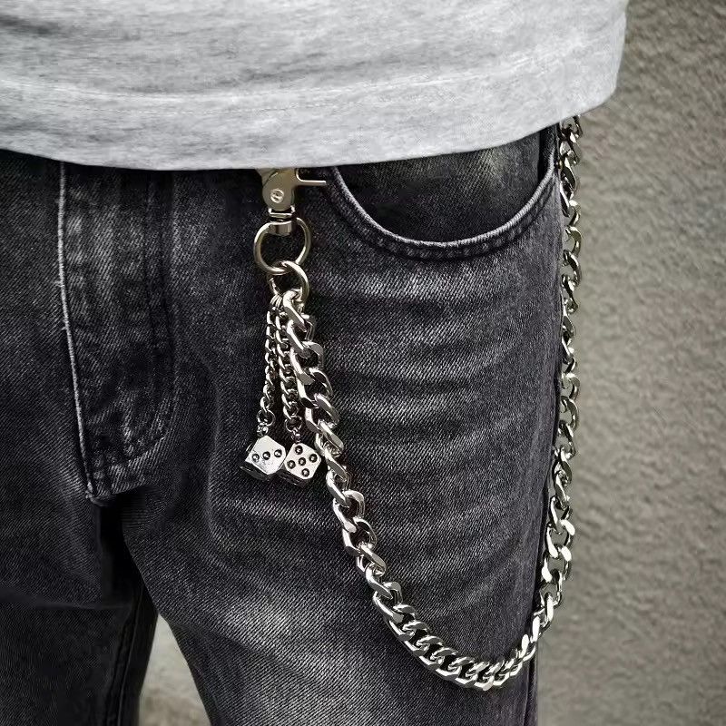 Other Gothic Punk Key Chain Hip Hop Pants Chain Size ONE SIZE - 1 Thumbnail