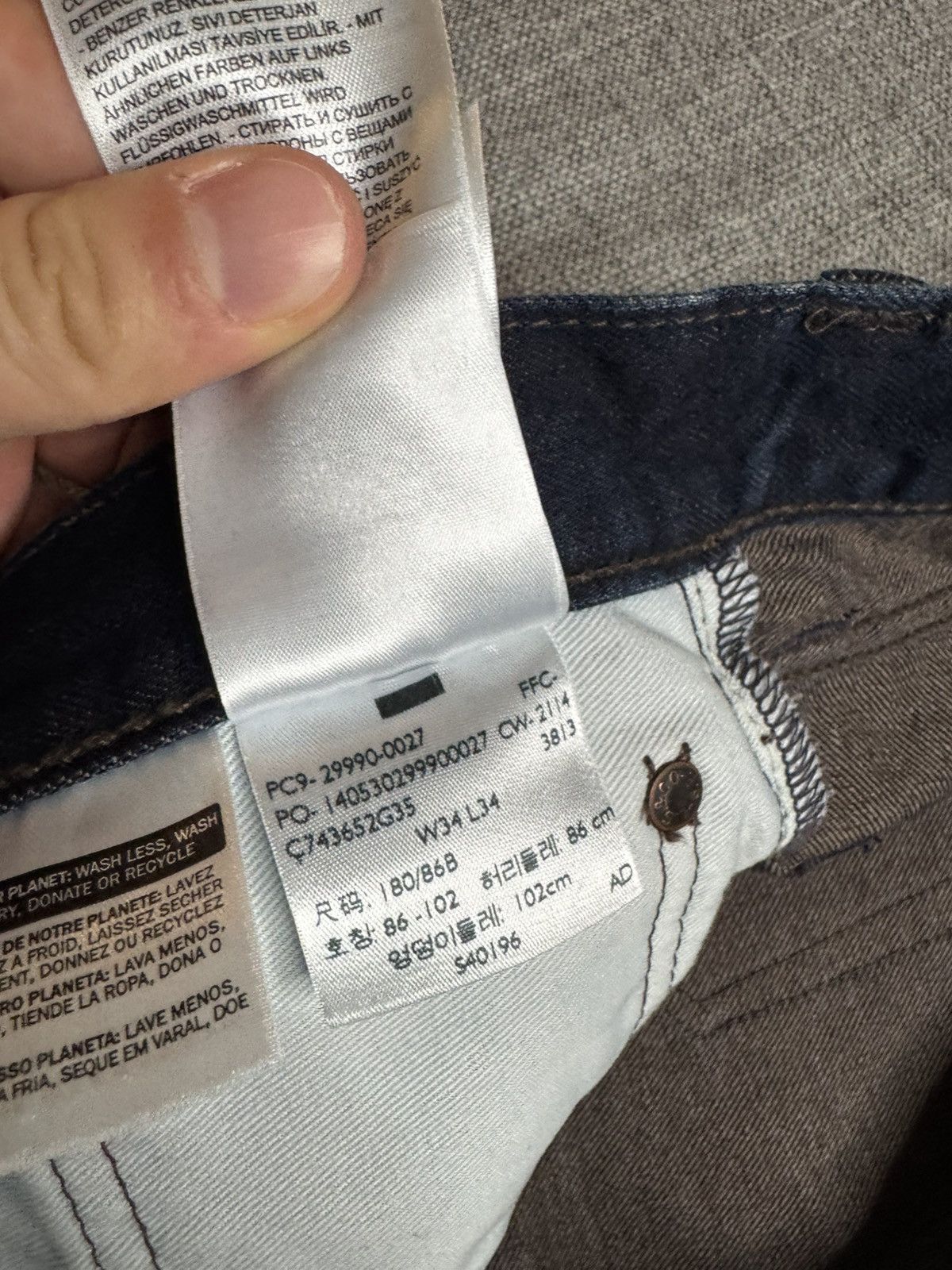 Levi's Levis 504 jeans Size US 34 / EU 50 - 14 Thumbnail