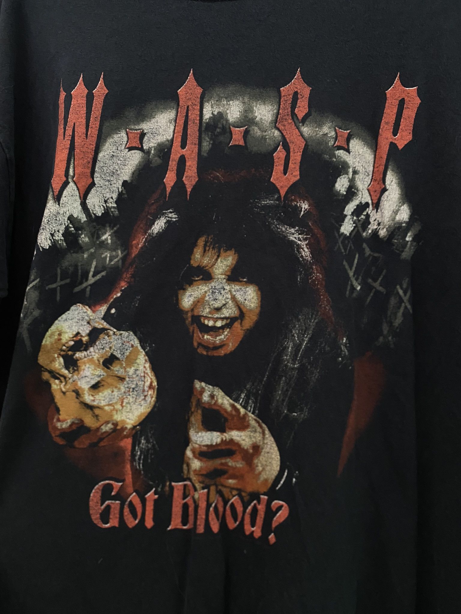 Band Tees W.A.S.P. Wasp Rock Tee Vintage 2011 Got blood? Size US L / EU 52-54 / 3 - 2 Thumbnail