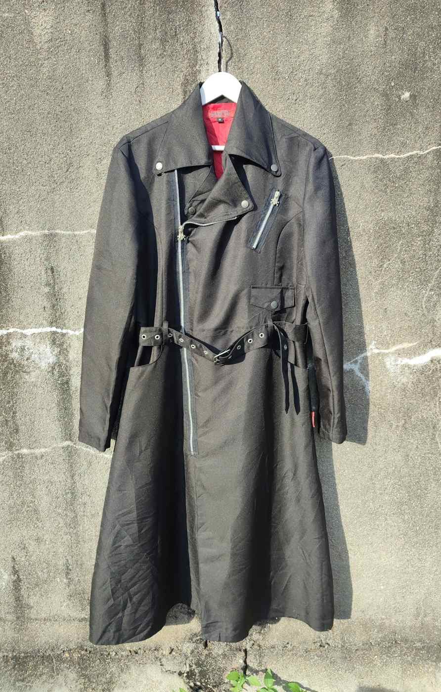 Designer × Seditionaries MAD Japan Belted Trench Coat – Punk Zipper Detail Size US M / EU 48-50 / 2 - 1 Thumbnail