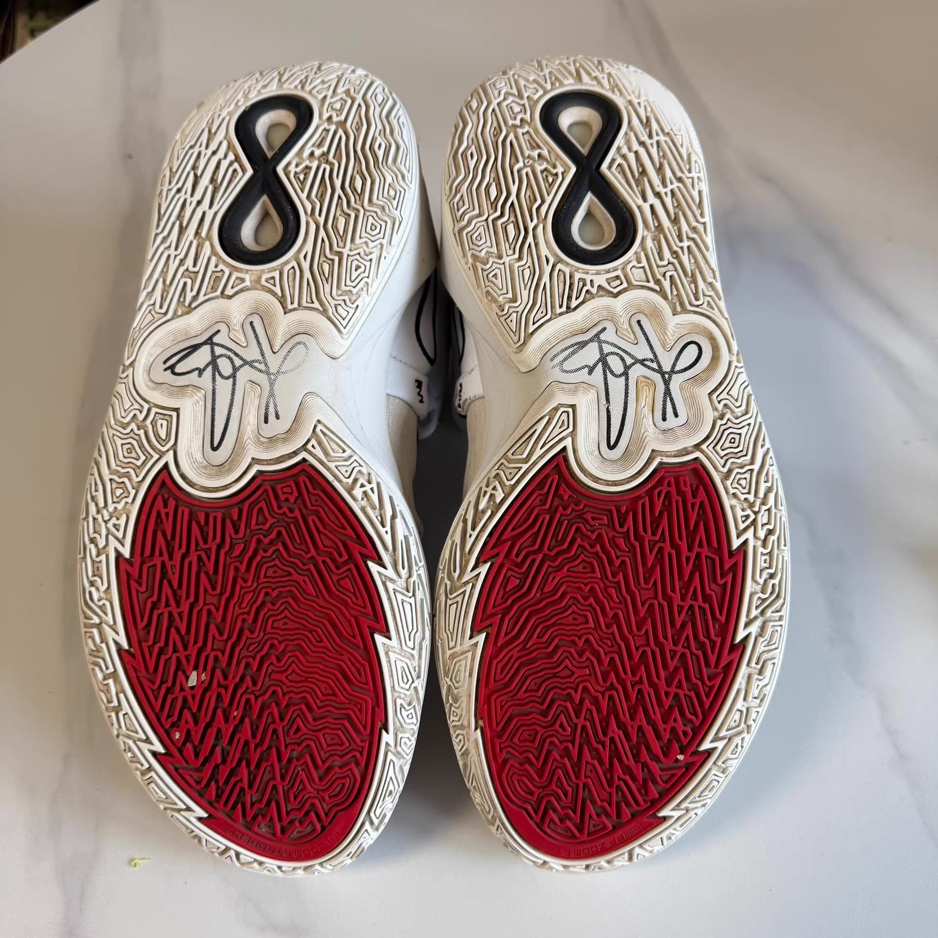 Nike Nike Kyrie 8 "White Cement", comfortable performance Q10 Size US 10.5 / EU 43-44 - 4 Thumbnail
