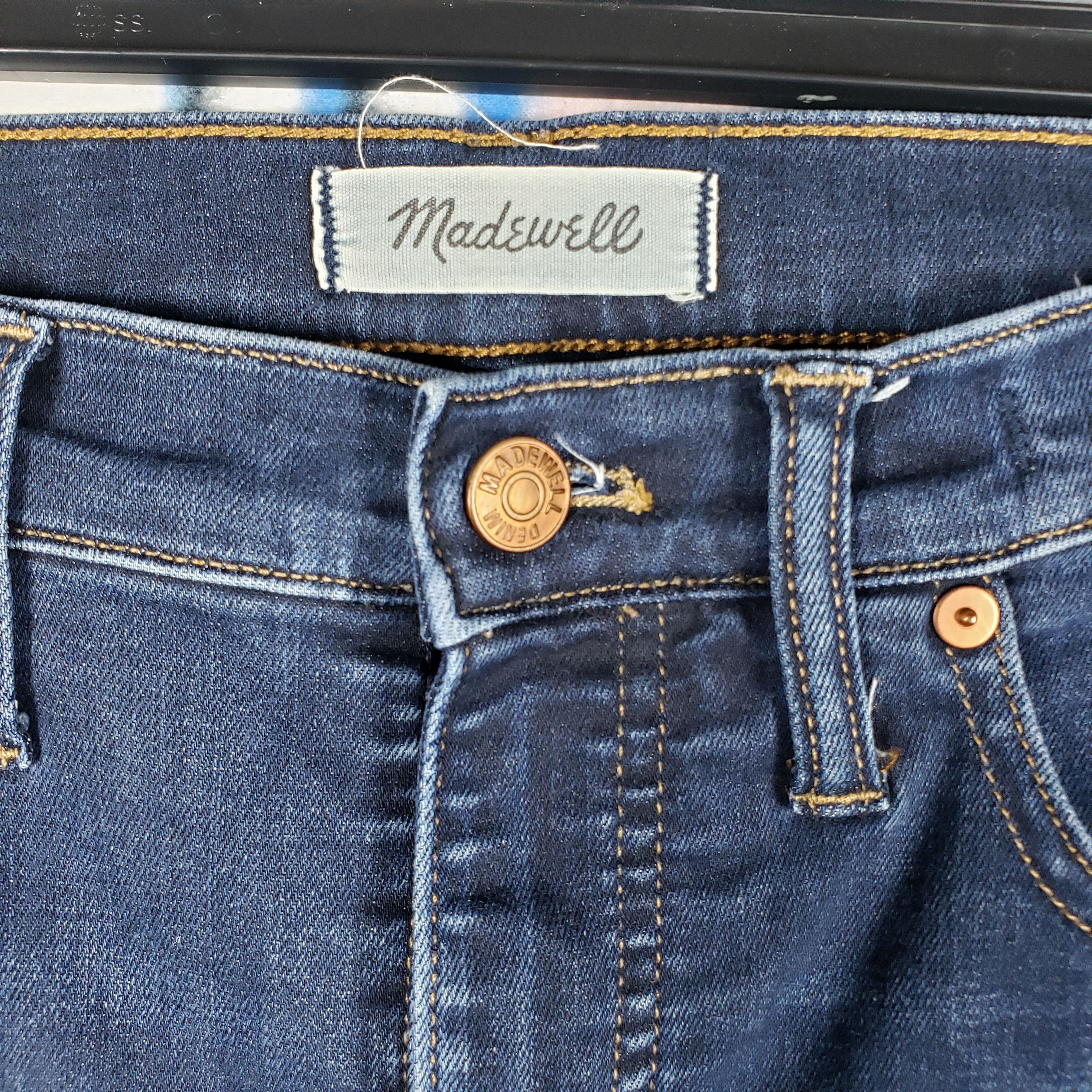 Madewell Madewell 28" High-Rise Skinny Jeans Classic Denim Y2K Size 28" / US 6 / IT 42 - 2 Thumbnail