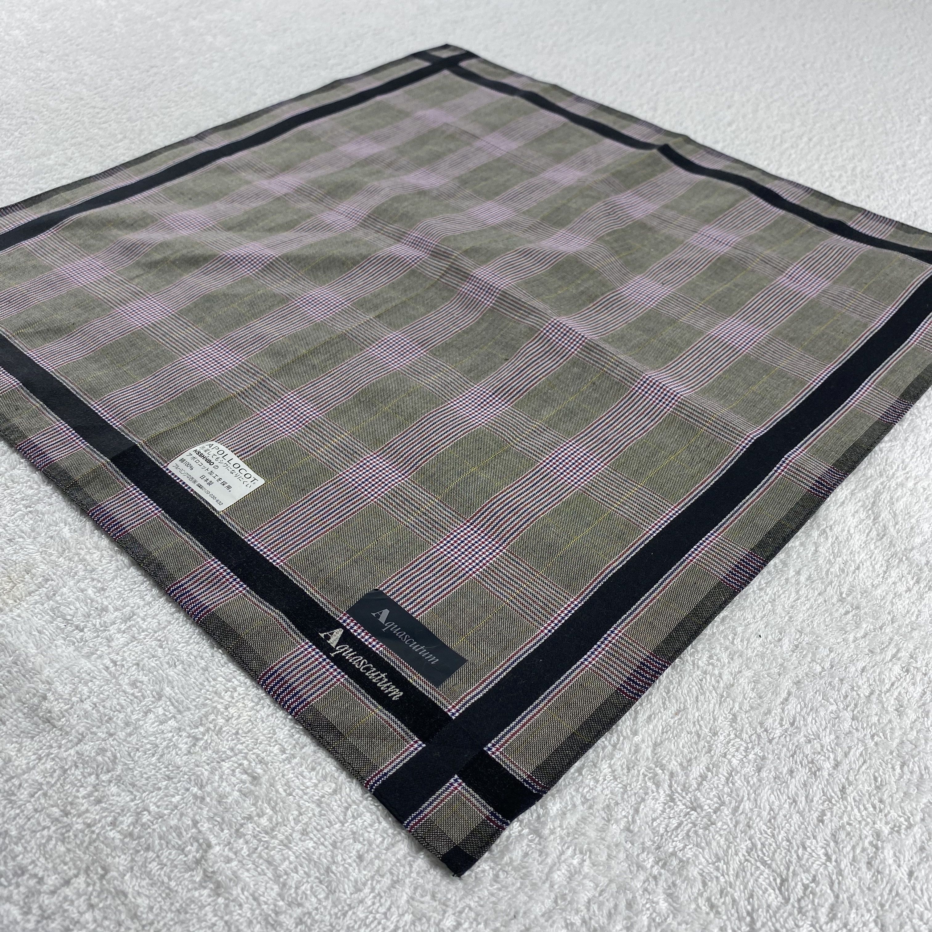 Aquascutum × Vintage Aquascutum Handkerchief / Neckerchief / Bandana Size ONE SIZE - 4 Thumbnail
