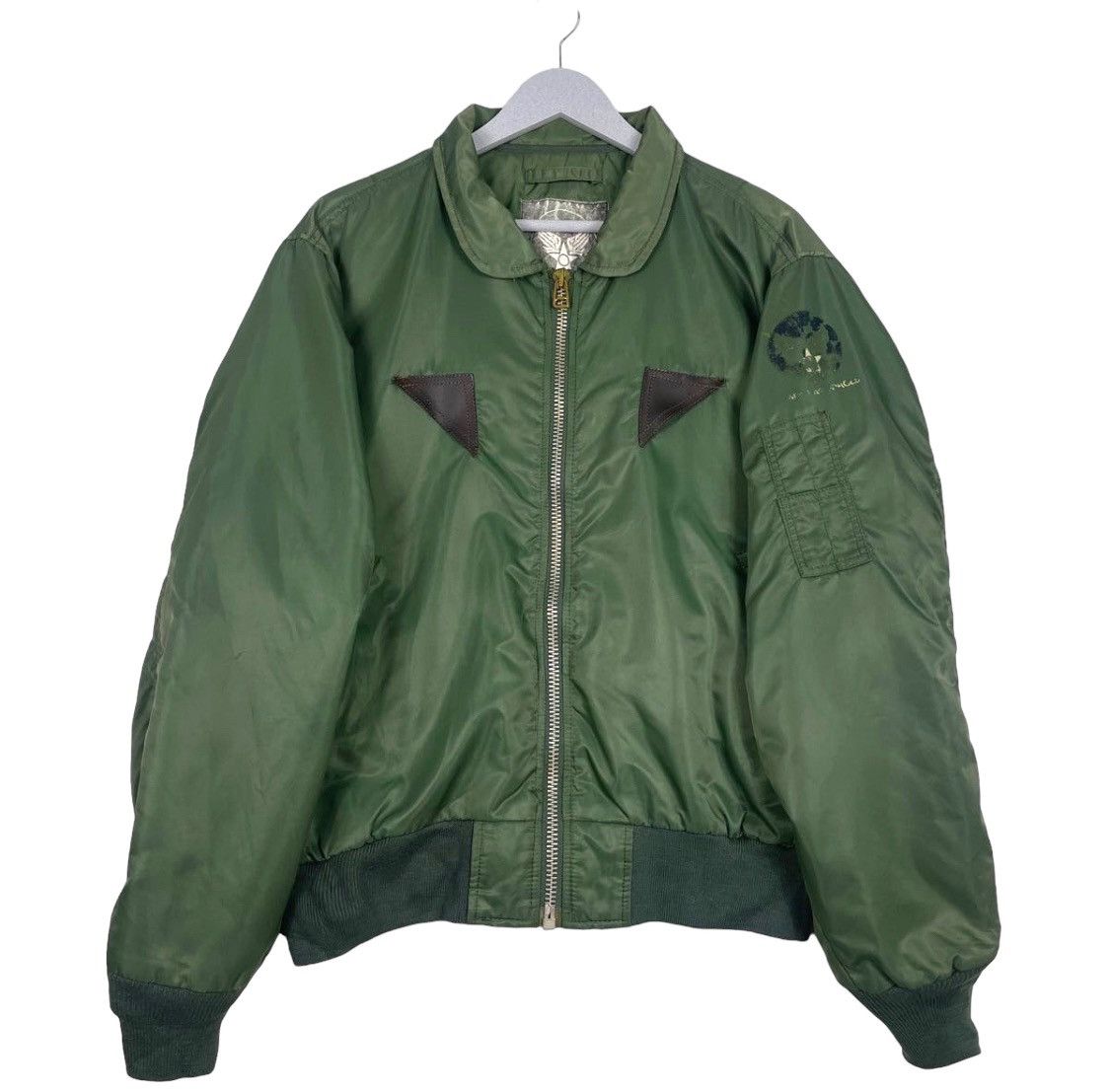 Other 💥90s ARMY PARACHUTE AIR FORCE RIOT BOMBER JACKET Size US L / EU 52-54 / 3 - 2 Thumbnail