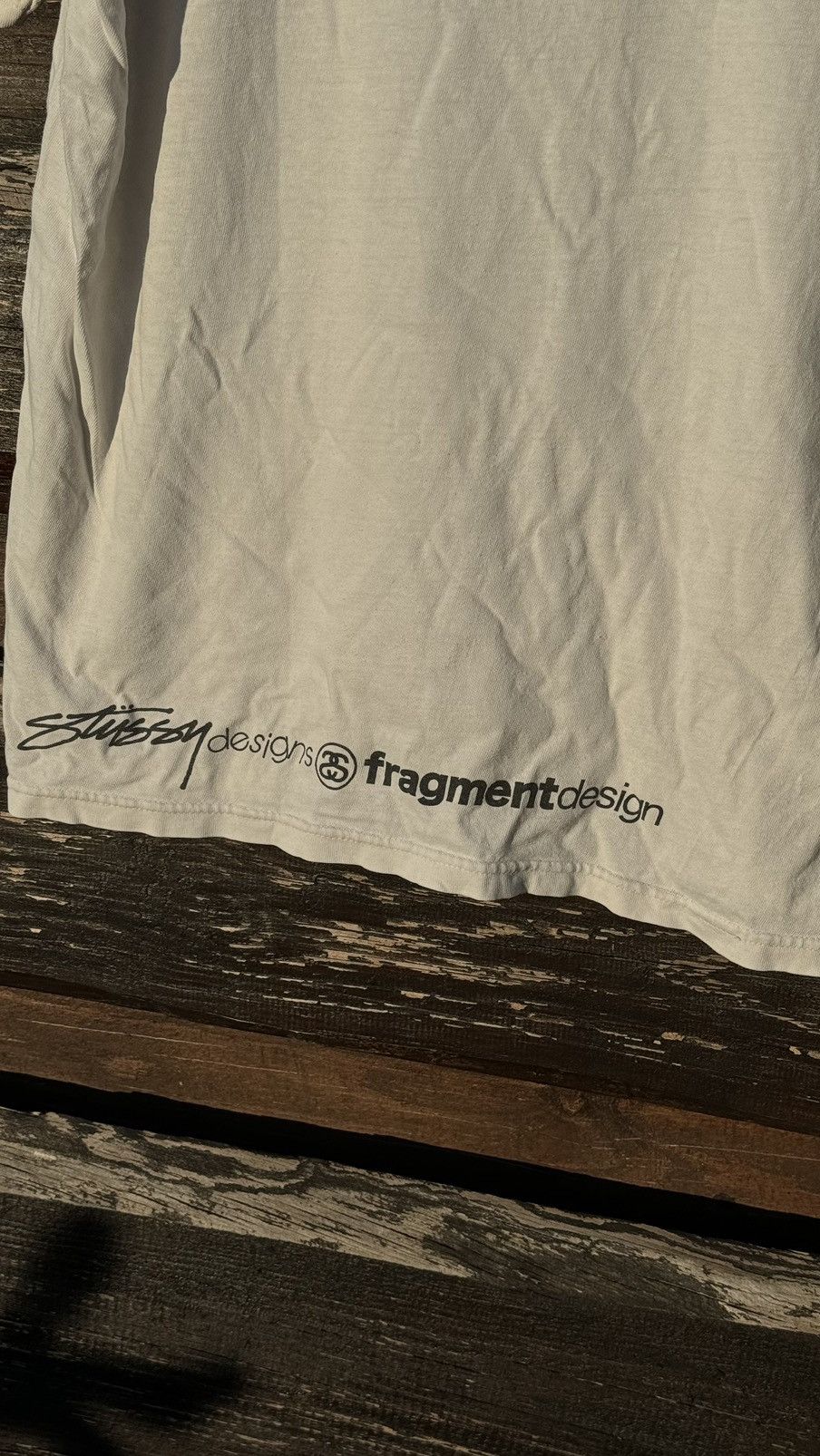 Fragment Design × Stussy × Vintage 2011 Stussy X Fragment Design rare tee Size US M / EU 48-50 / 2 - 9 Thumbnail
