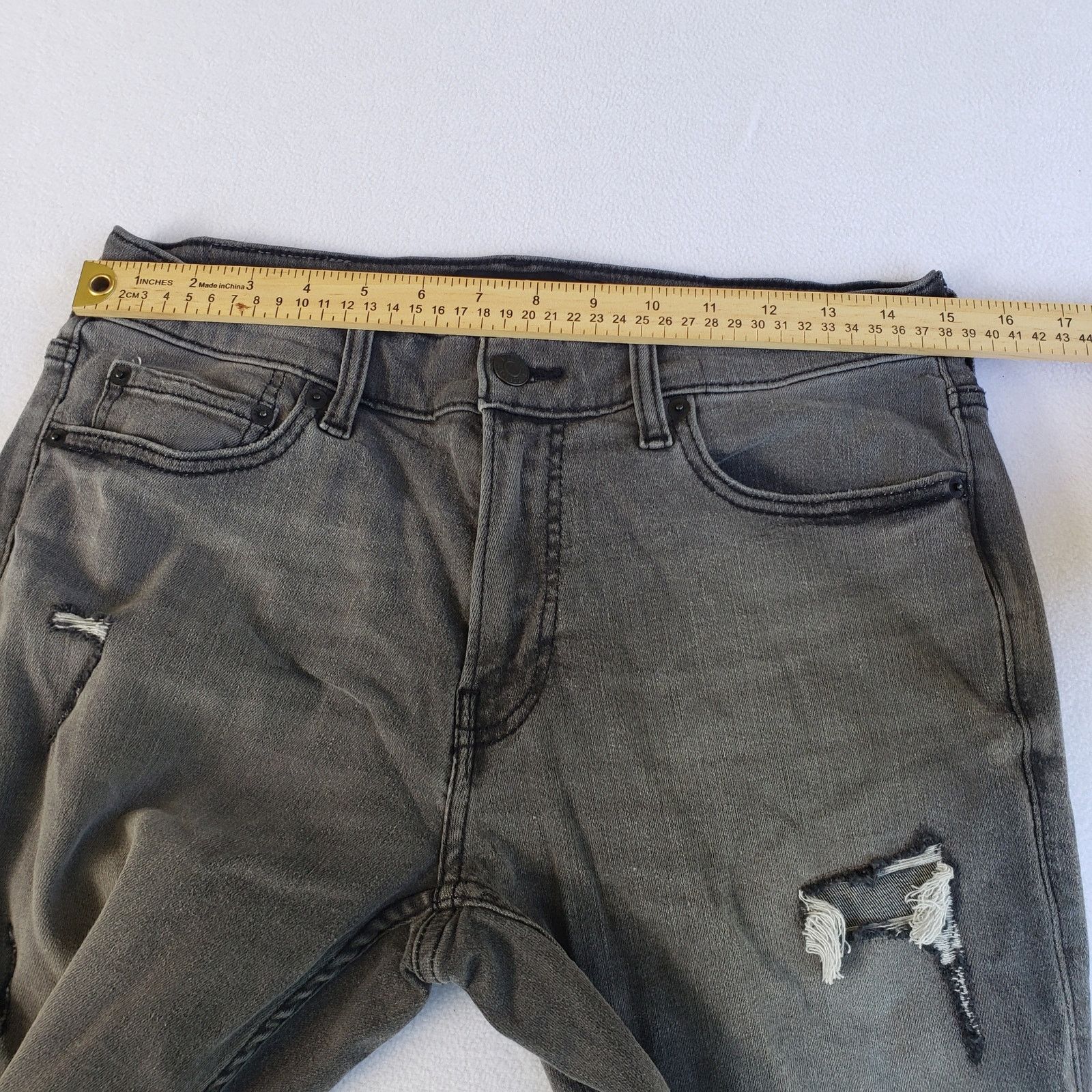 Hollister Hollister Men's 32 x 30 Stacked Skinny Jeans Size US 32 / EU 48 - 3 Thumbnail