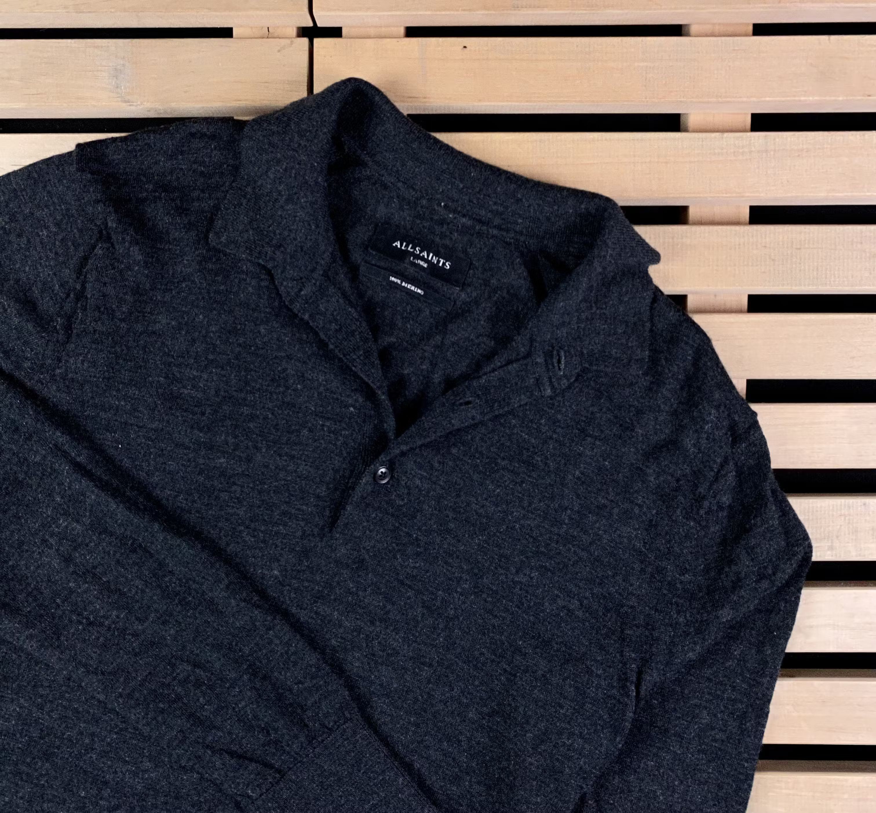 Allsaints Mens Long Sleeve Jumper Allsaints Size L Size US L / EU 52-54 / 3 - 2 Thumbnail