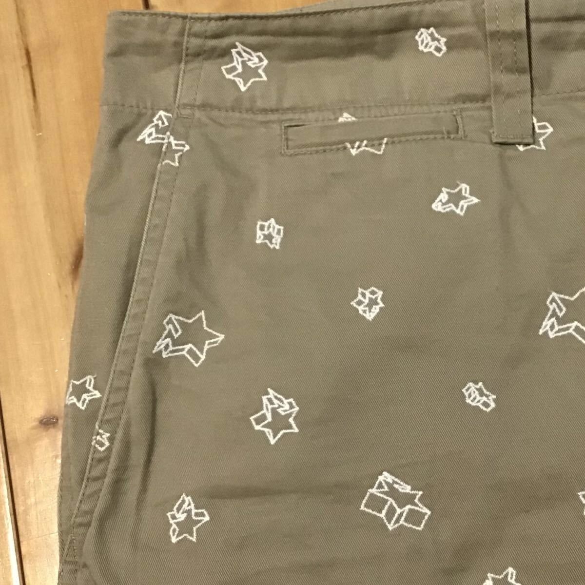 Bape × Nigo 💫Glow in the dark💫 BAPE STA embroidery pants NIGO ★size XL Size US 36 / EU 52 - 5 Thumbnail