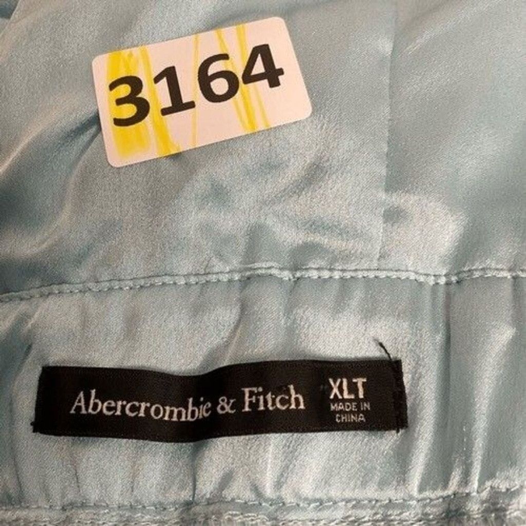 Abercrombie & Fitch NWOT Abercrombie & Fitch Pleated Satin Mini Dress Women XLT Size XL / US 12-14 / IT 48-50 - 2 Thumbnail