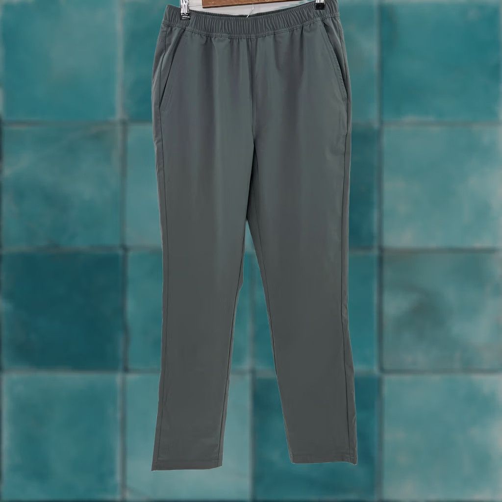 Vintage Balance Collection Outdoor Pants Men's Medium Gray/Blue Lightweight Athleisure Size US 31 - 1 Thumbnail