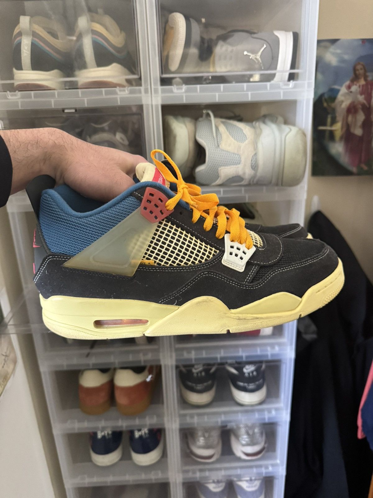 Jordan Brand × Union LA Union 4 Off Noir Size US 13 / EU 46 - 1 Thumbnail