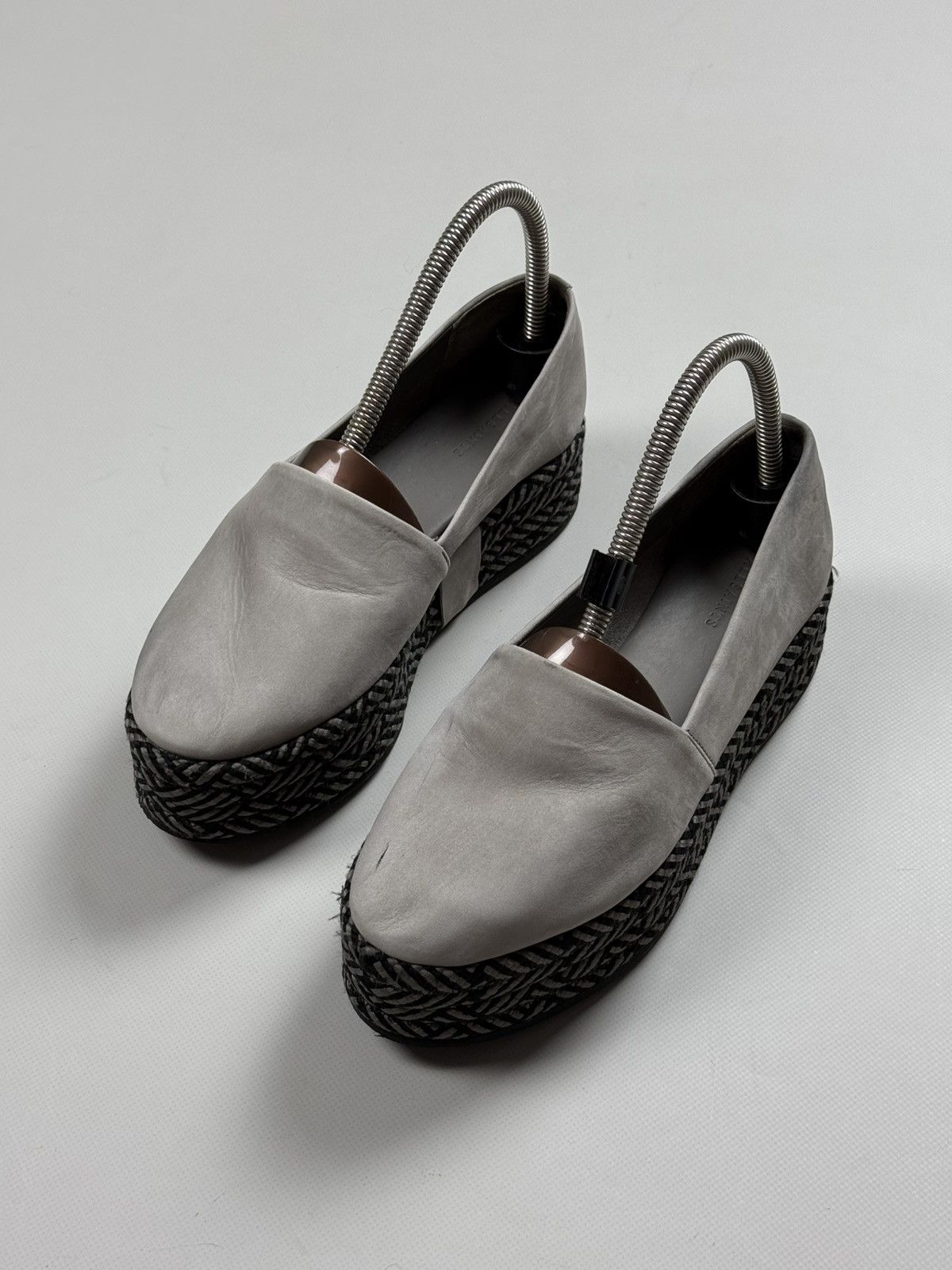 Allsaints × Japanese Brand Allsaints Ladies Leather Platform Loafers Shoes Size 38 Size US 8 / IT 38 - 8 Thumbnail