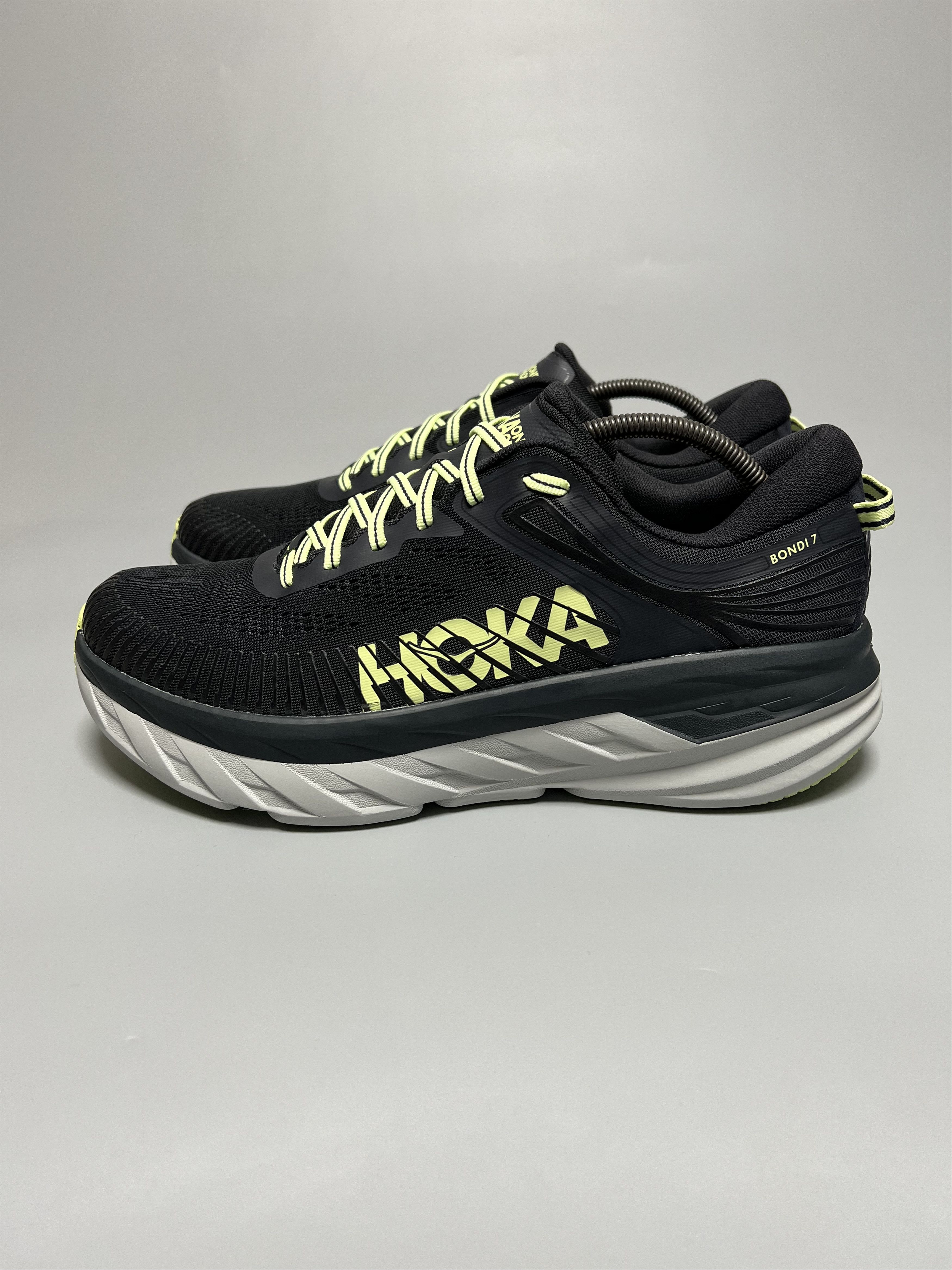 Hoka Hoka One One Bondi 7 Men's Running Shoes Walking Gym Size US 12 / EU 45 - 2 Thumbnail
