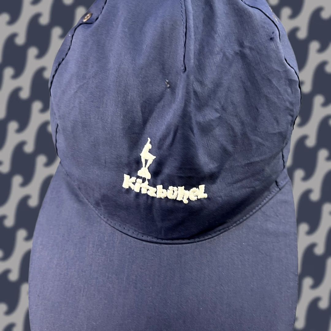 Vintage VINTAGE kitzbuhel Austria 90s Cap One Size Blue CAPO Panel Adjustable Beanie Unisex Adults Sports Cap Size ONE SIZE - 1 Thumbnail