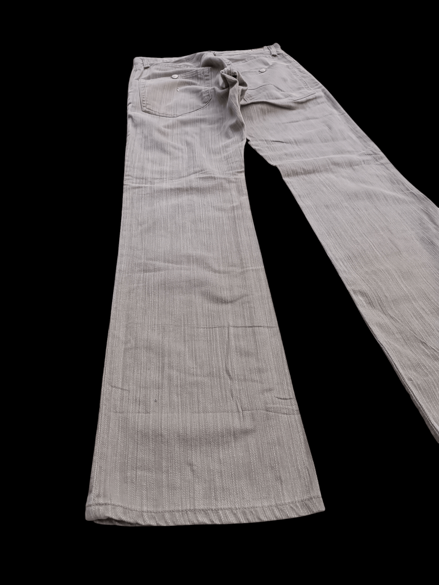 Hysteric Glamour × Japanese Brand × Tornado Mart FLARED Blue Way Multi Pocket Boot Cut Jeans Size US 29 - 15 Thumbnail
