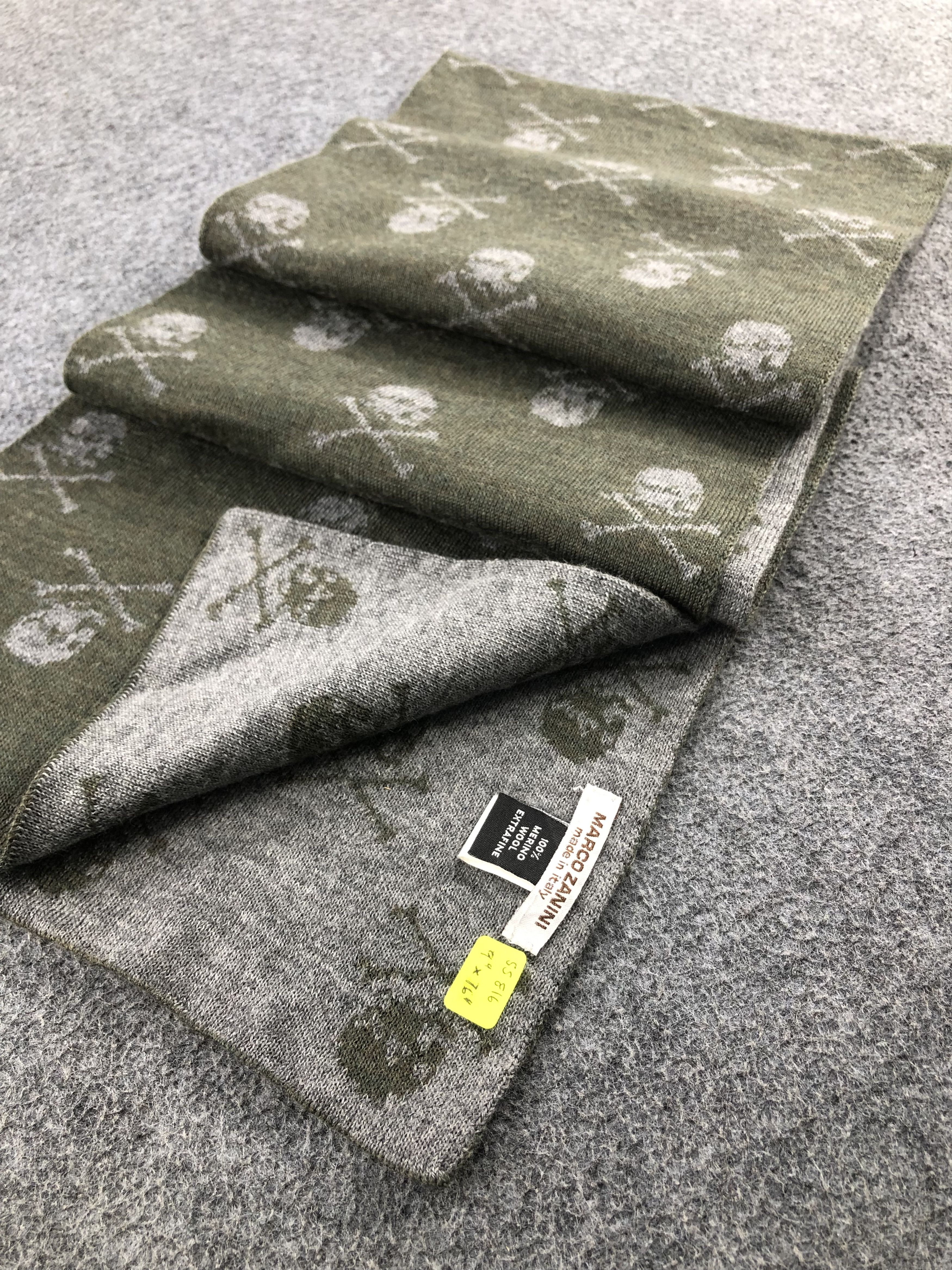 Vintage Marco Zanini Scarf / Muffler / Neckwear Size ONE SIZE - 2 Thumbnail