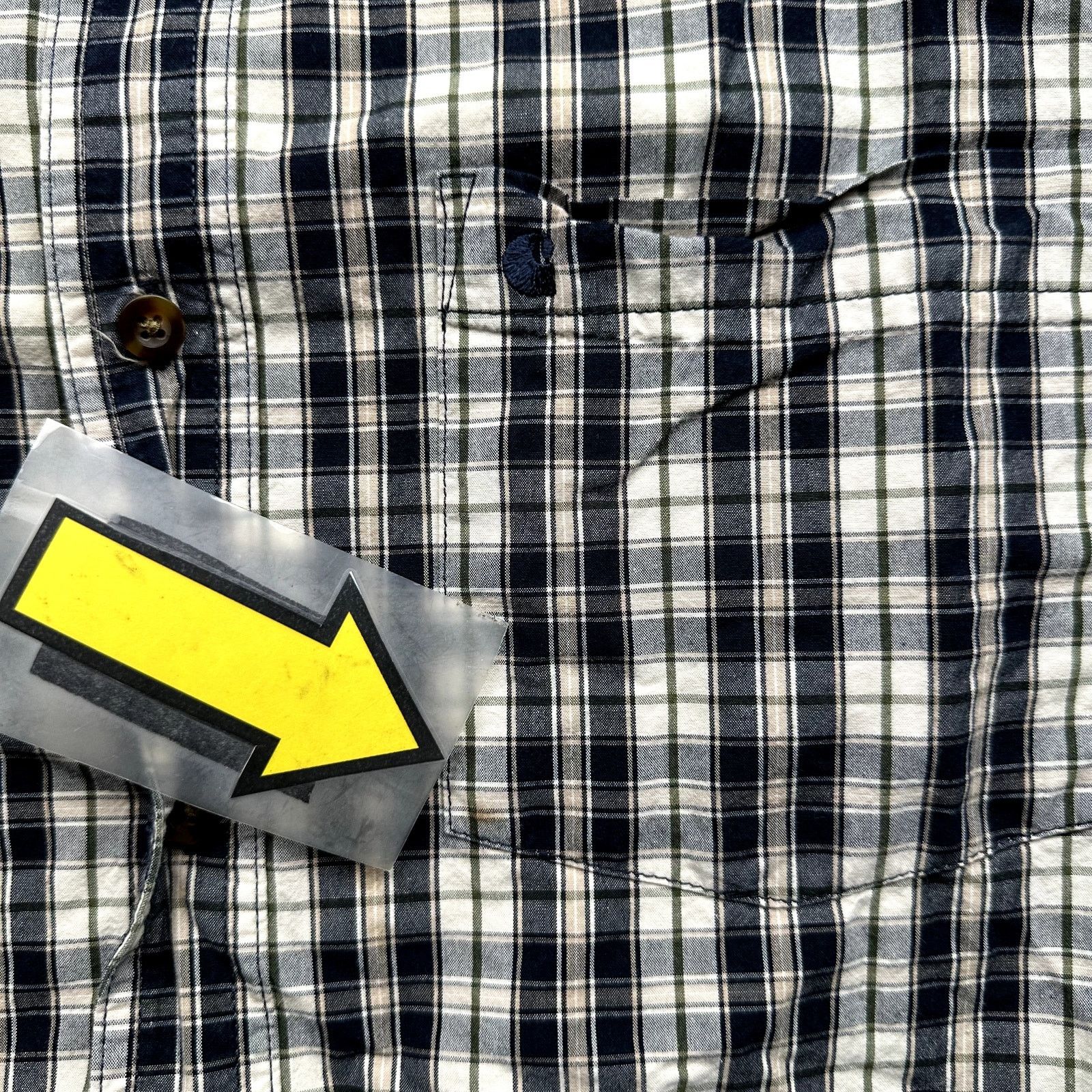 Carhartt Carhartt Essential Plaid Button Down Shirt Mens Large Black Size US L / EU 52-54 / 3 - 5 Thumbnail