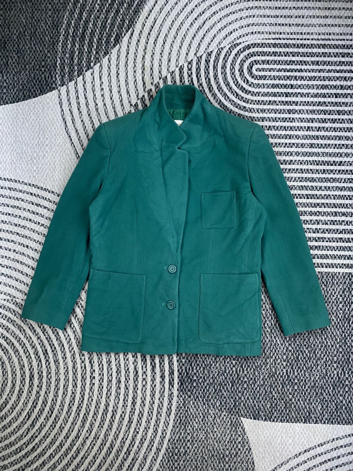 Christian Dior Monsieur Vtg Christian Dior Sports Double Button Green Blazer Size M / US 6-8 / IT 42-44 - 5 Thumbnail