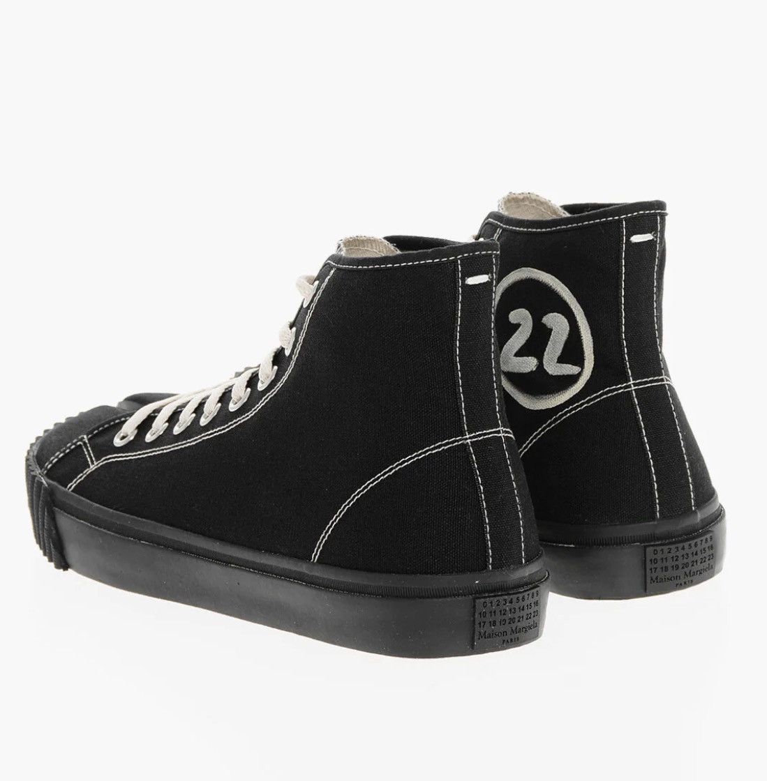 Maison Margiela Maison Margiela Tabi high top designer sneaker 🇮🇹 MMM split Size US 9 / EU 42 - 2 Thumbnail