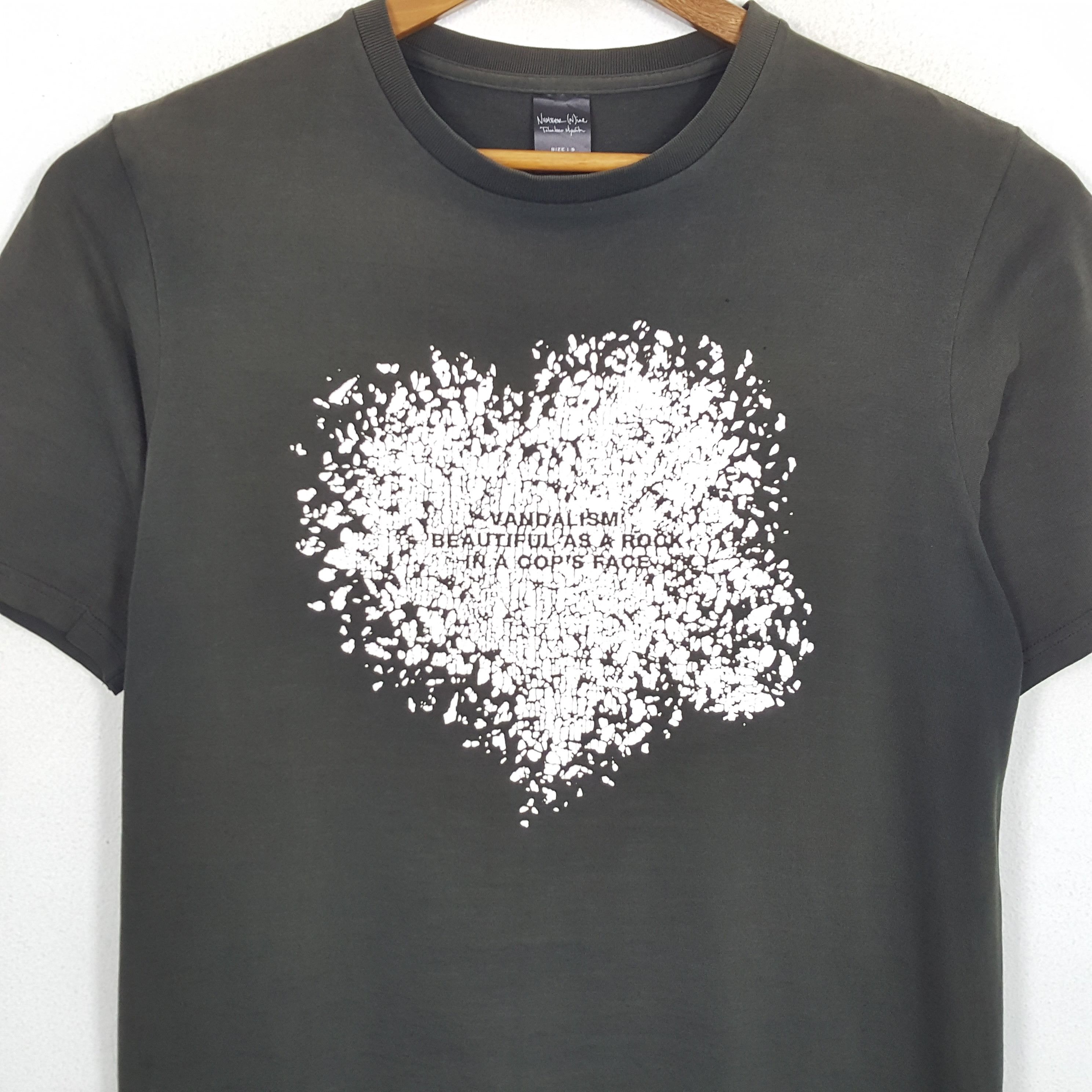 Number (N)ine × Vintage Vintage NUMBER (N)INE Japanese Designer Brand T-Shirts Size US L / EU 52-54 / 3 - 2 Thumbnail