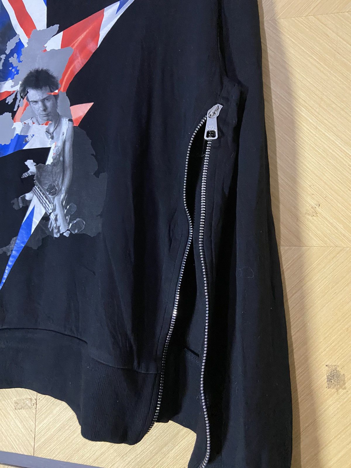 Neil Barrett Rare💥 neil barrett sid vicious double zipper sweatshirt Size US L / EU 52-54 / 3 - 7 Thumbnail