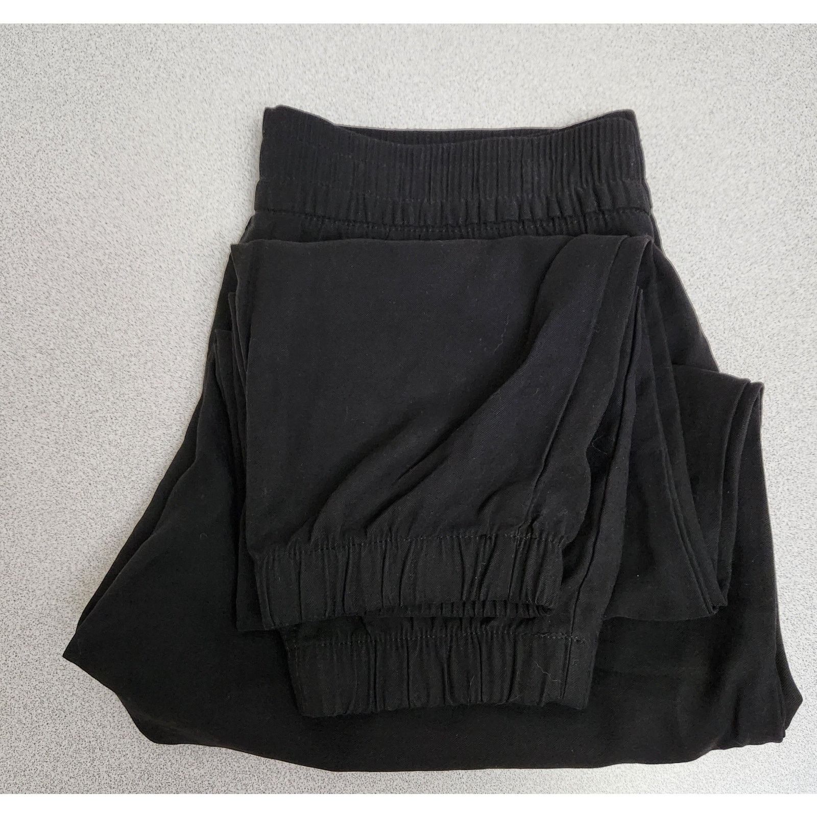 Other Old Navy Black Elastic Waist Pleated Front Pull On Pants M Size 31" - 6 Thumbnail
