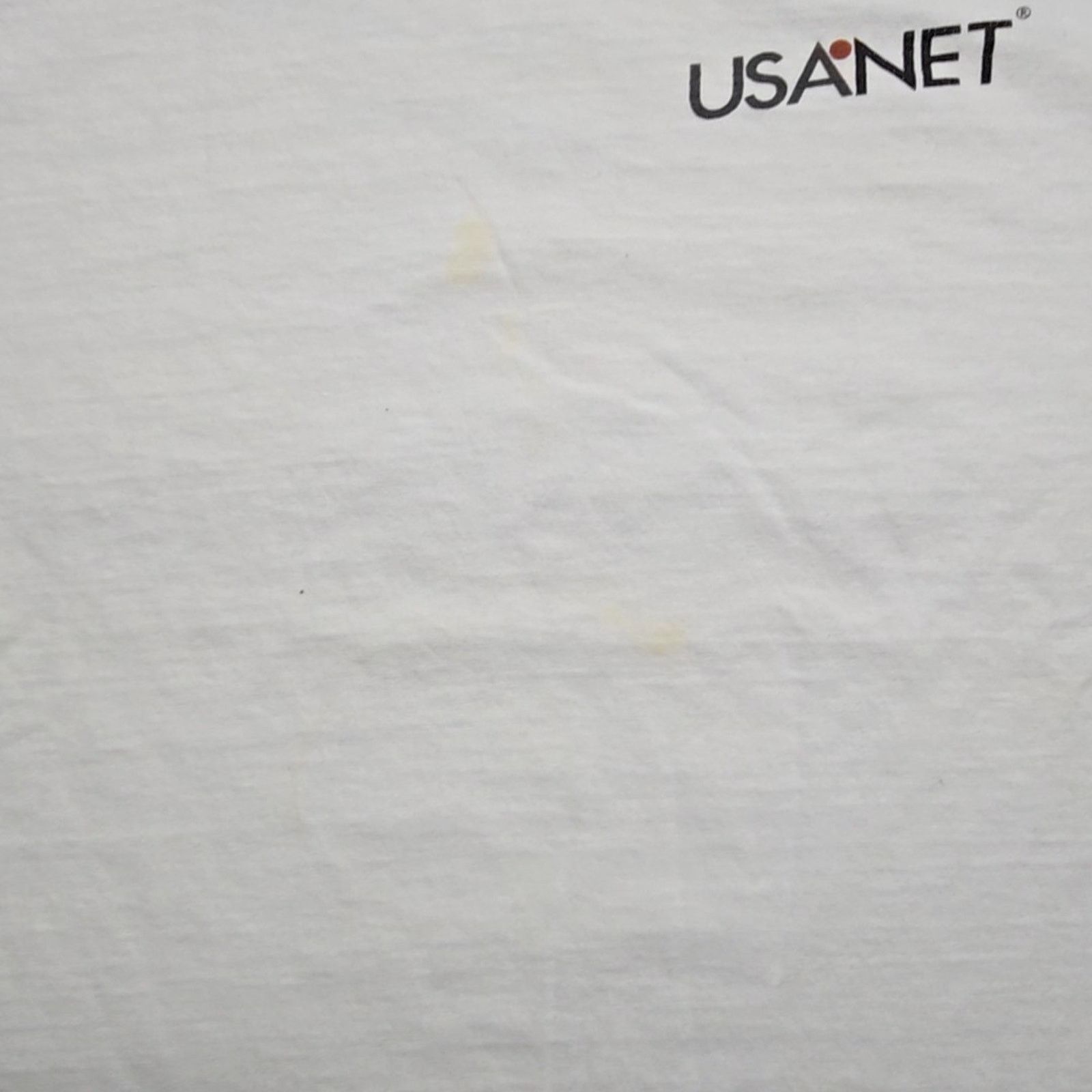 Hanes Vintage USANET Shirt Global eMessaging Service White L 90s Size US L / EU 52-54 / 3 - 2 Thumbnail