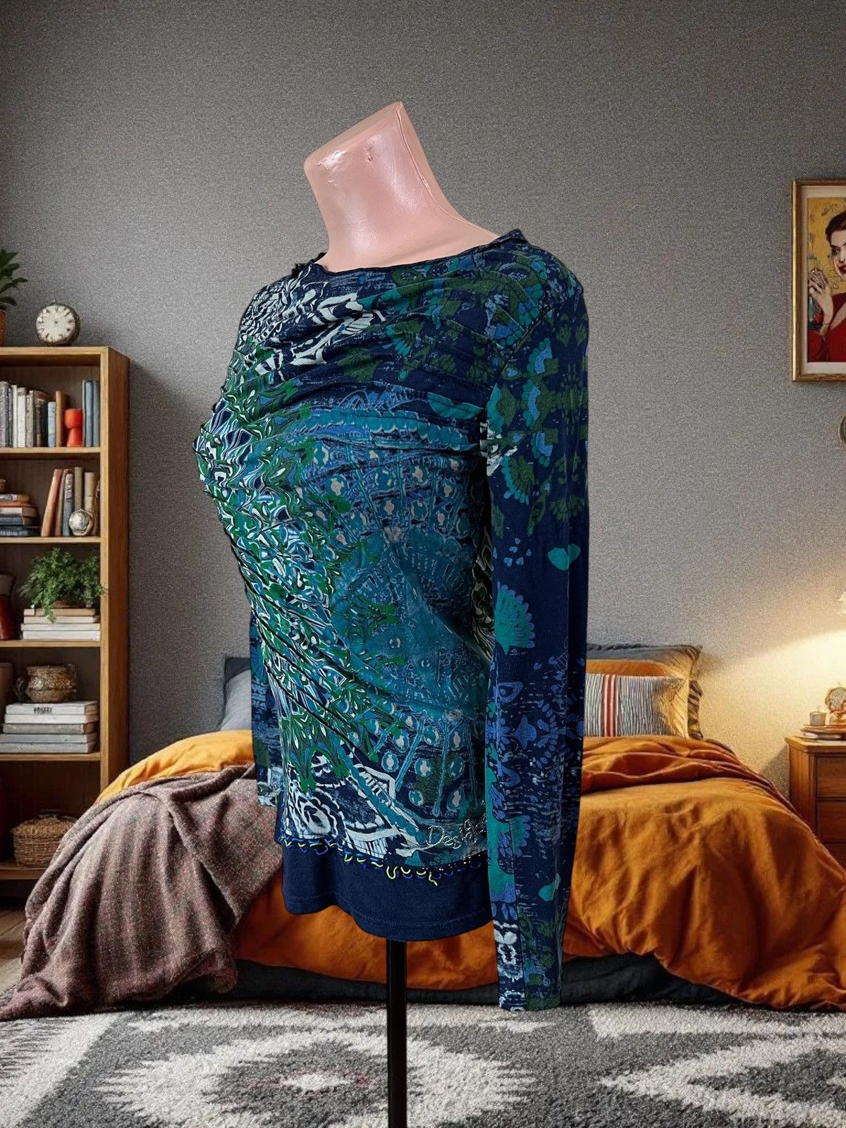 Desigual Desigual long sleeve blouse size S Size S / US 4 / IT 40 - 4 Thumbnail