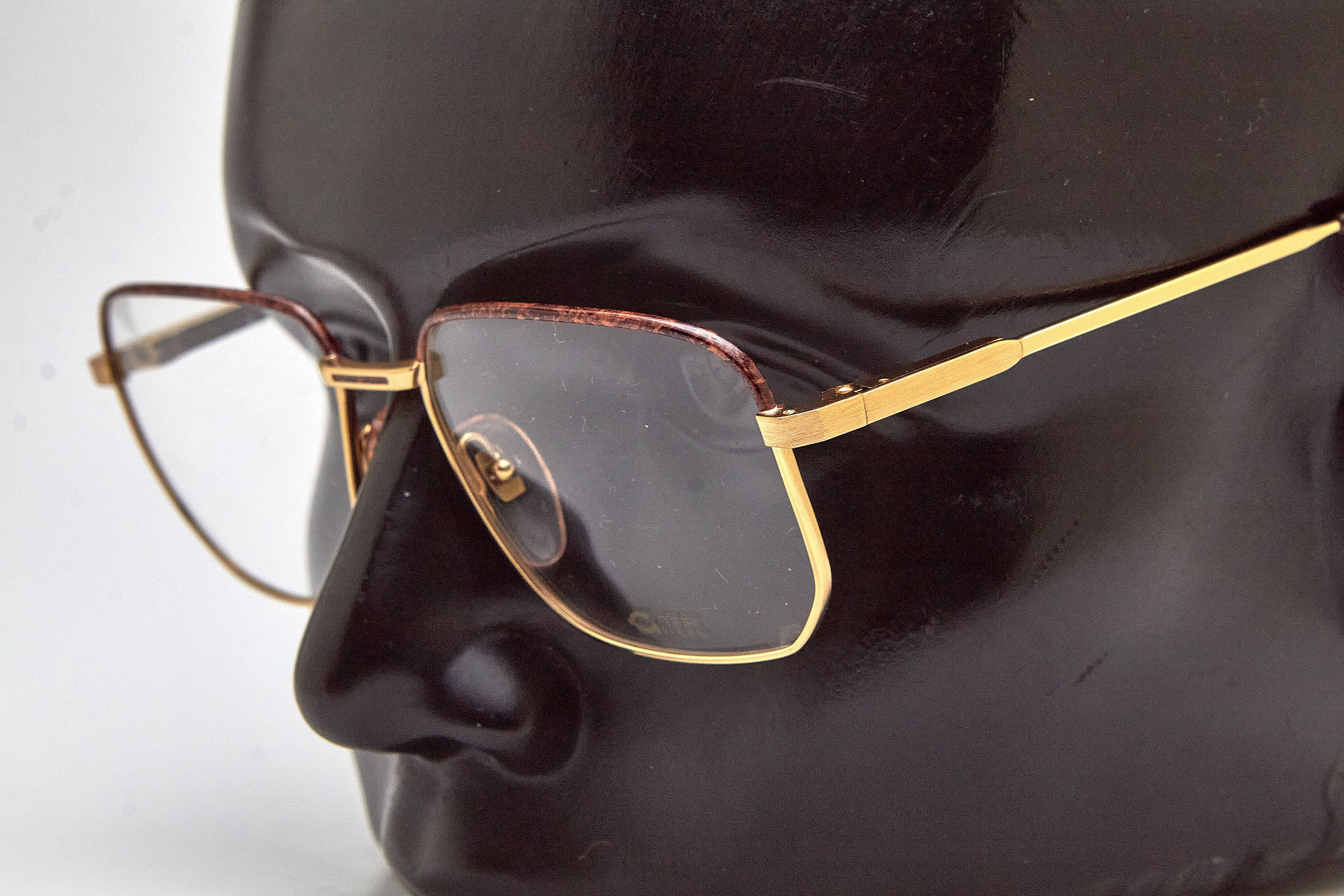 Vintage Old Money GRASSET Gold&Tortoise Rectangular Quiet Lux Specs Size ONE SIZE - 4 Thumbnail