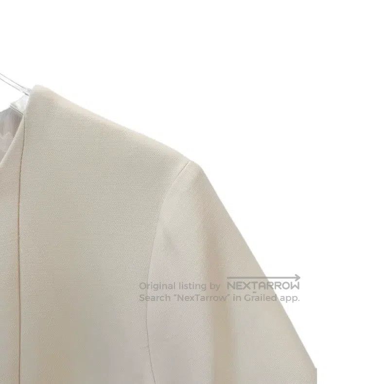 Gucci Gucci Beige pleated design mulberry silk round-neck short- Size XS / US 0-2 / IT 36-38 - 3 Thumbnail