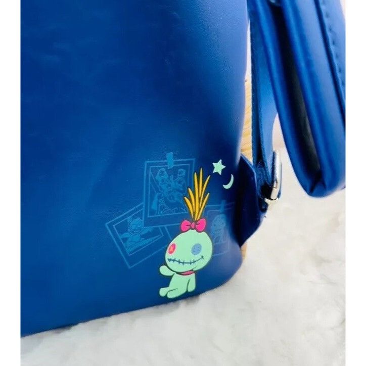 Disney Loungefly Lilo & Stitch Aloha Crate Pineapple Mini Backpack Size ONE SIZE - 4 Thumbnail