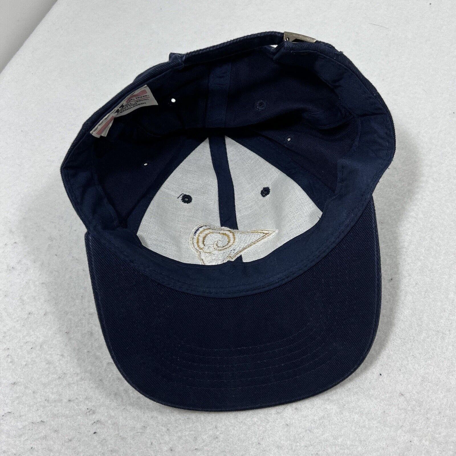 NFL NFL Los Angeles Rams Adult Adjustable Blue Baseball Cap Hat Size ONE SIZE - 7 Thumbnail