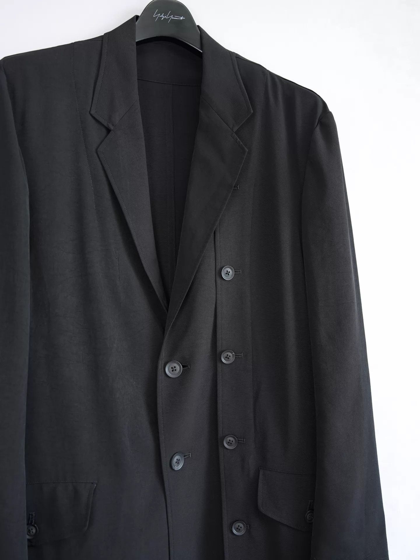 Yohji Yamamoto Yohji Yamamoto 22SS Deconstructed Removable Triacetate Jkt Size US M / EU 48-50 / 2 - 3 Thumbnail