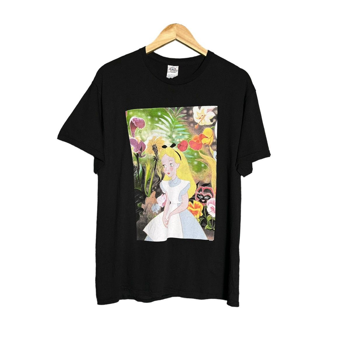 Y2K Disney Alice in Wonderland Big Printscreen Tee