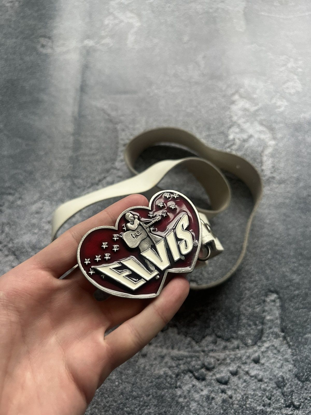 Band Tees 🩸RARE🩸Elvis Presley Vintage Belt Size ONE SIZE - 2 Thumbnail