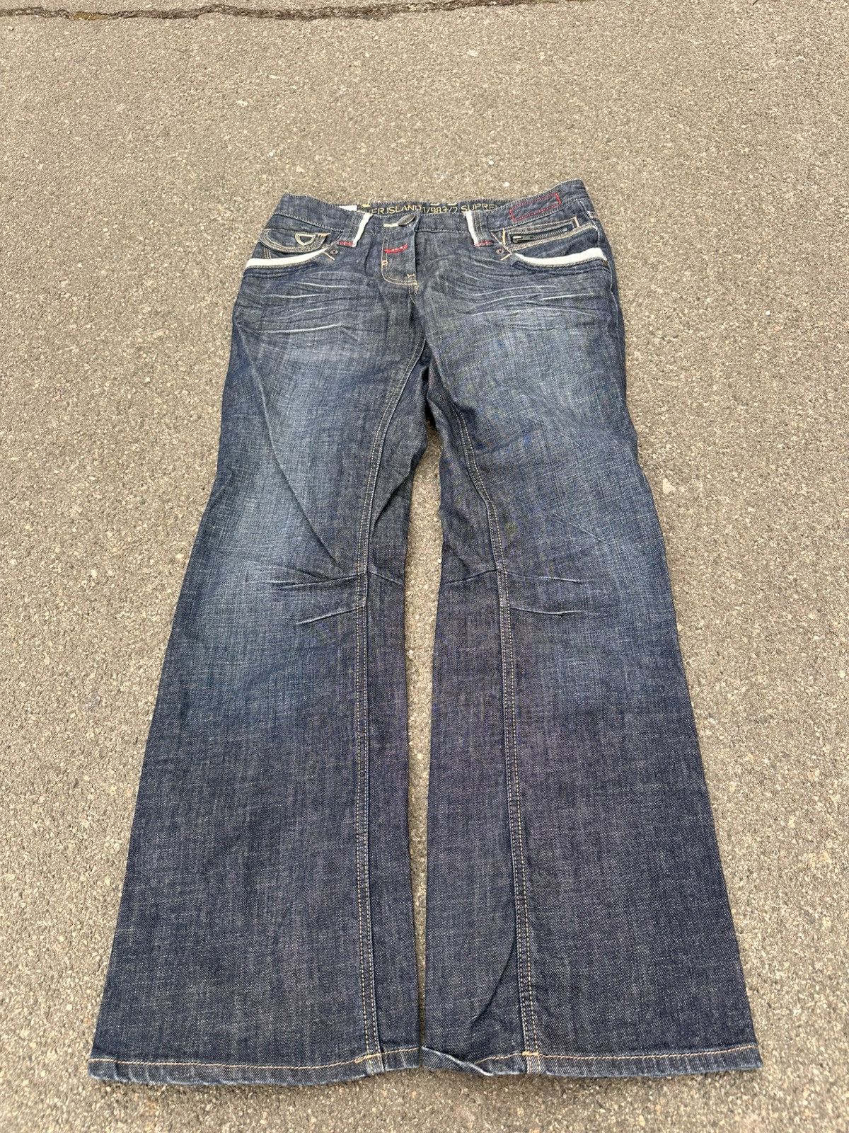 If Six Was Nine Vintage Y2K Baggy Flared If Six Was Nine Style Jeans Size US 36 / EU 52 - 3 Thumbnail