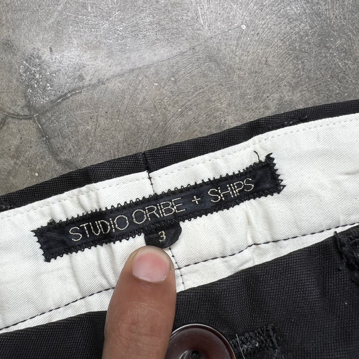 Number (N)ine Studio Oribe x Ships Number Nine Style Stright fit Pants Size US 29 - 8 Thumbnail