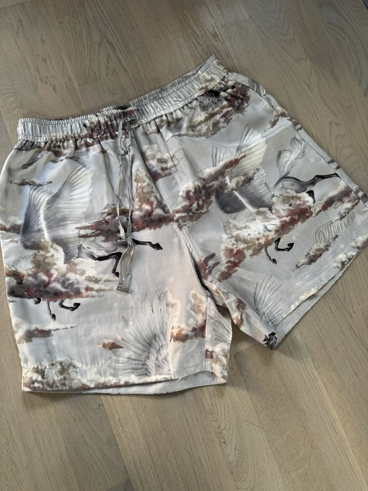 Amiri AMIRI silk shorts STUDY PHOTOS FOR REAL TAPE MEASUREMENTS Size US 32 / EU 48 - 3 Thumbnail