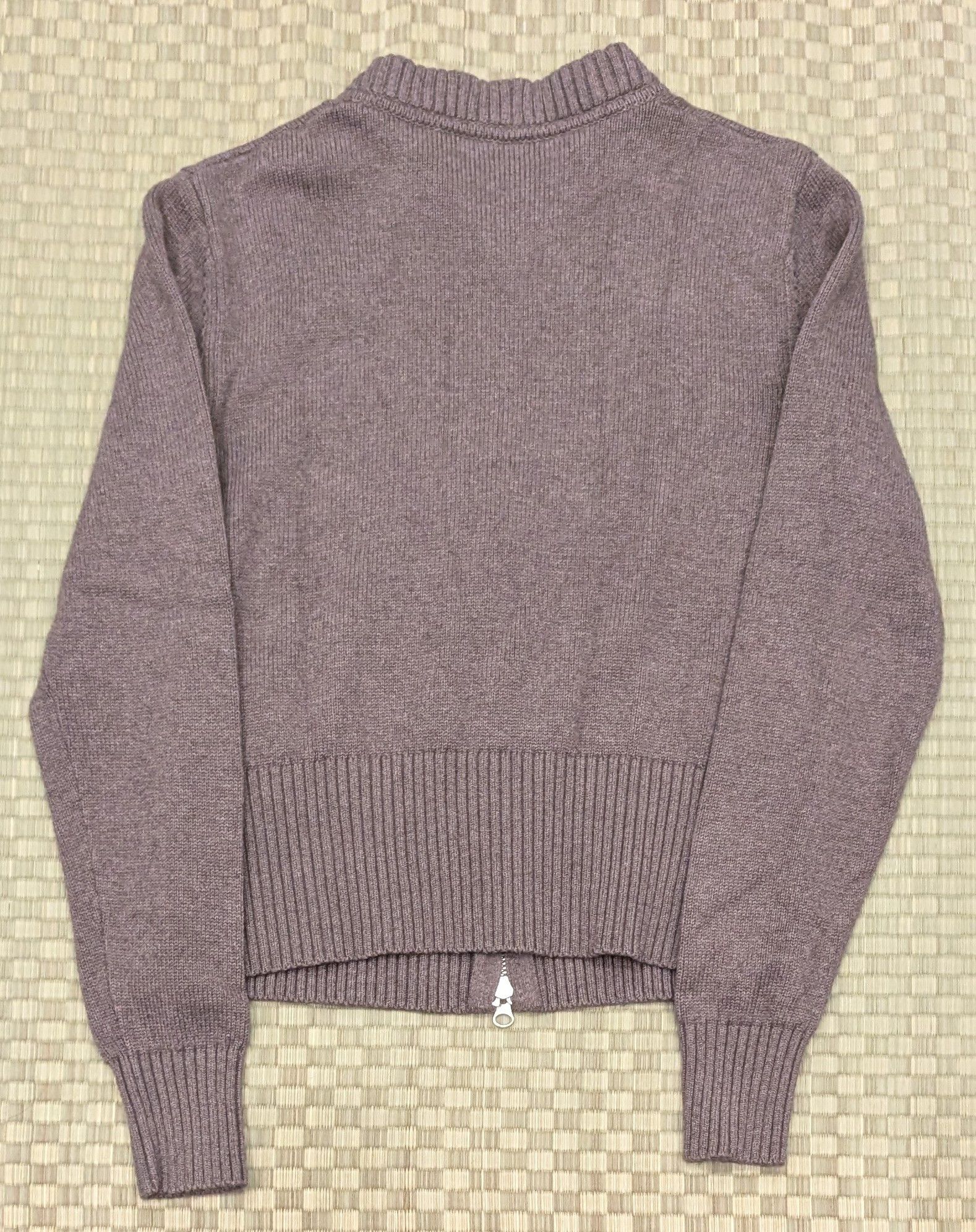 Other Kilte The Kay Full Zip Cotton Cashmere Sweater Truffle Size S / US 4 / IT 40 - 2 Thumbnail