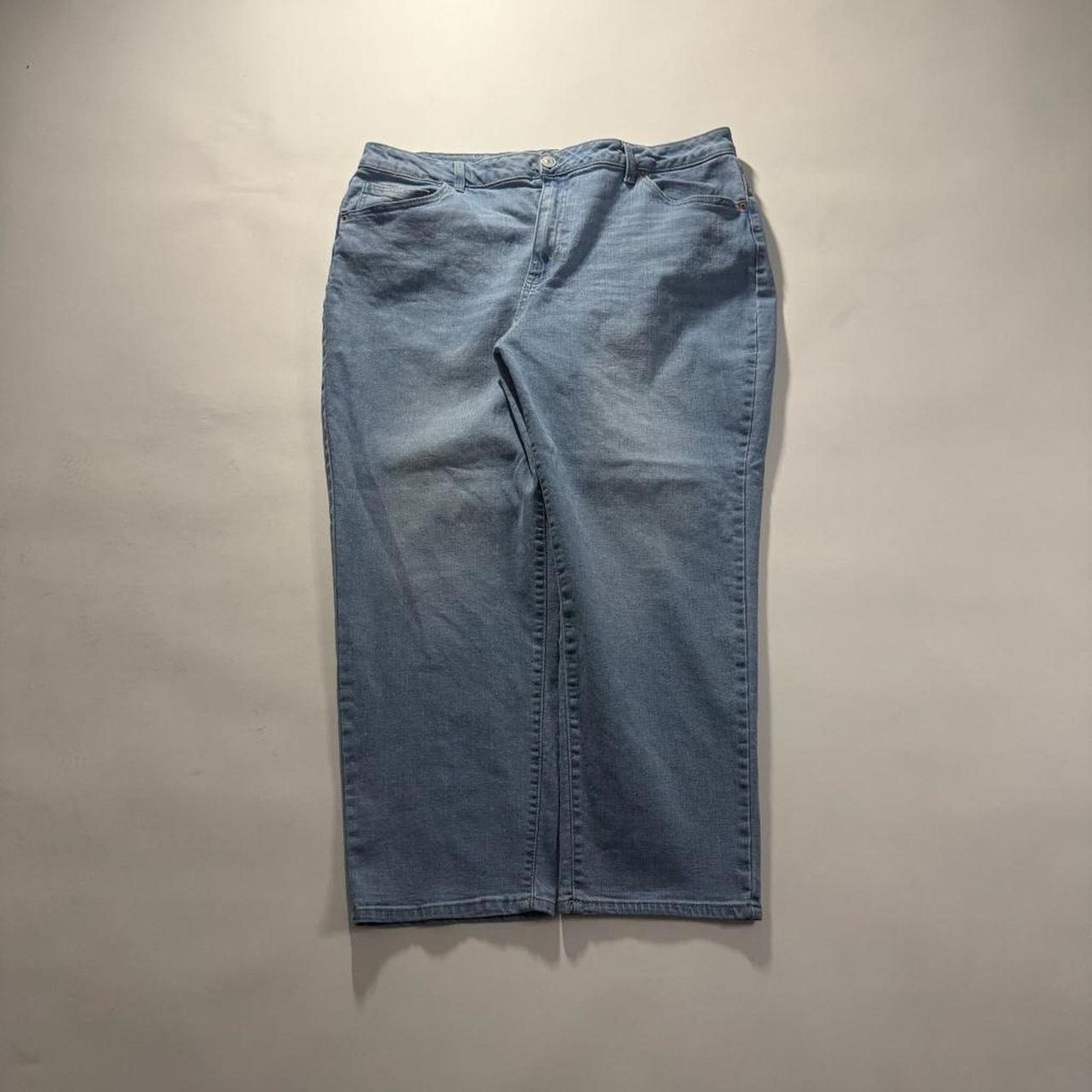 JNCO × Vintage Vintage y2k faded ligthwash baggy wide leg jeans Size US 35 - 2 Thumbnail