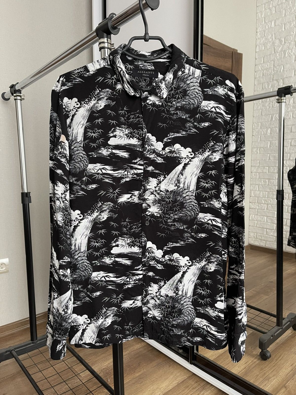 Allsaints Allsaints Sunda Shirt Button Up Long Sleeve Size US M / EU 48-50 / 2 - 3 Thumbnail