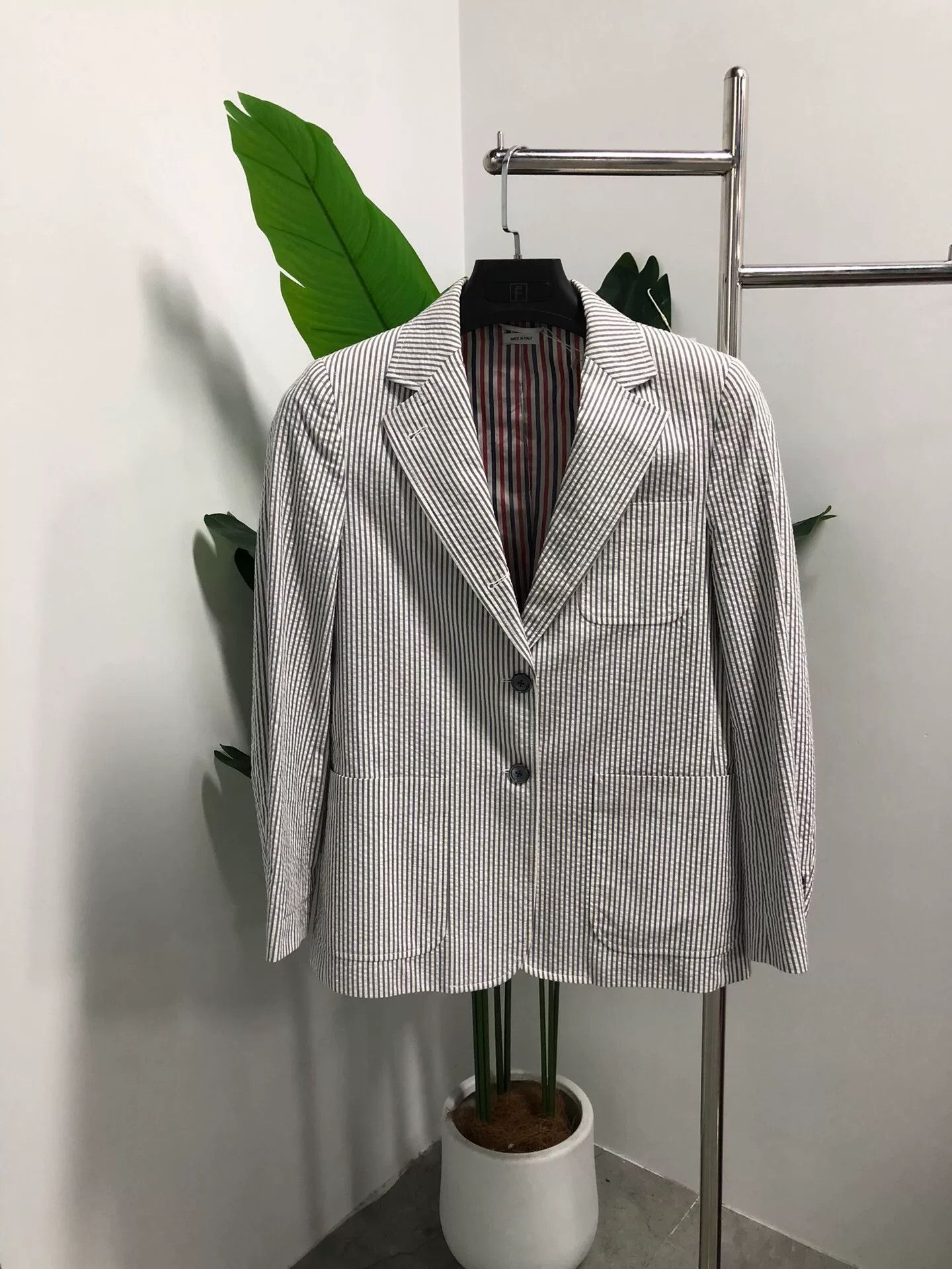 Thom Browne Casual Wool Jacket Set
