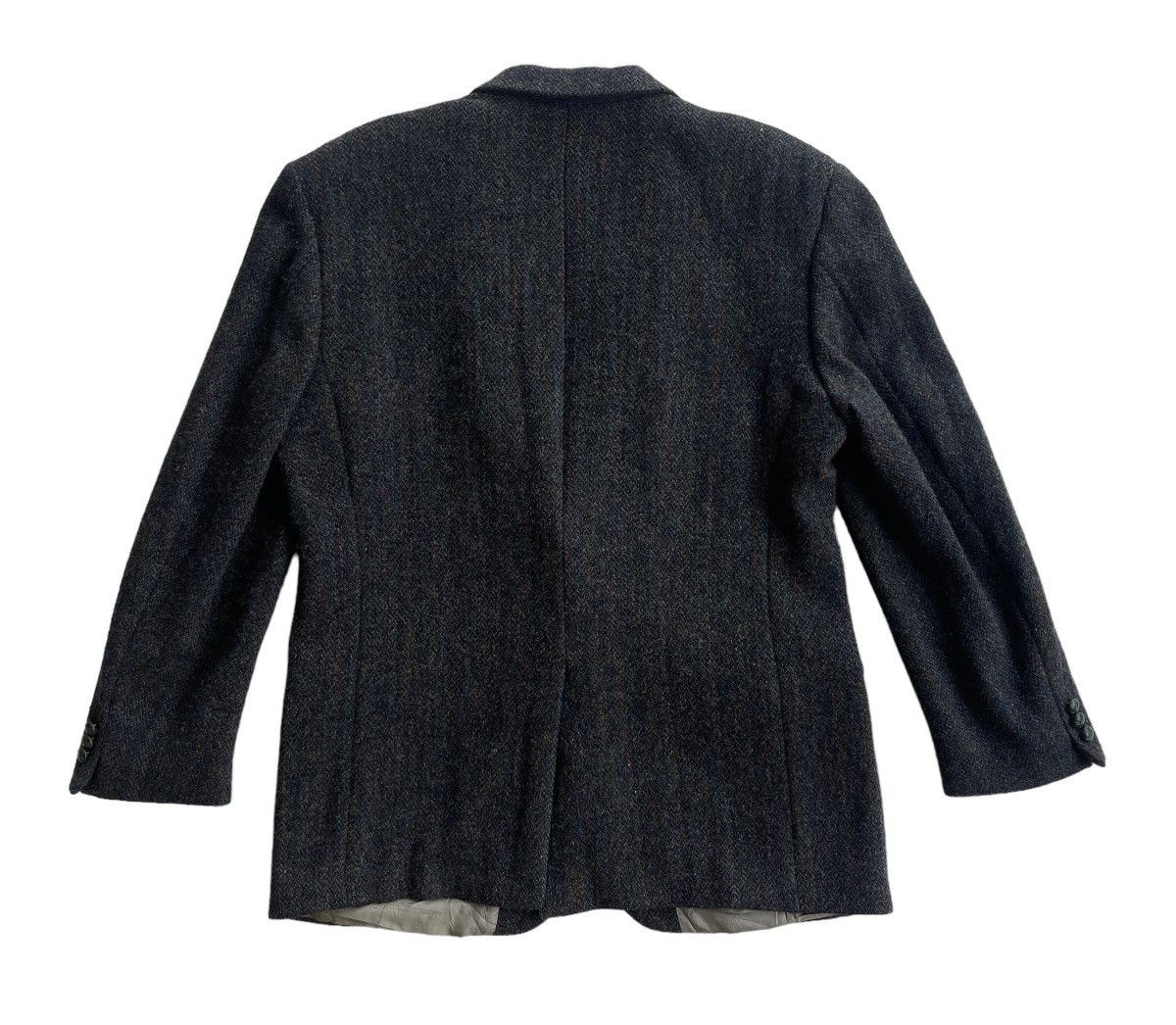 Harris Tweed Vintage Harris Tweed Handwoven Wool Coat Size 42R - 4 Thumbnail